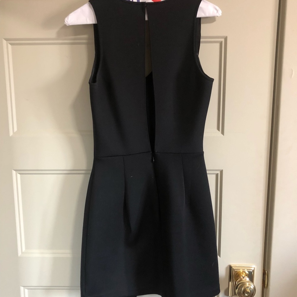 Black topshop going out dress